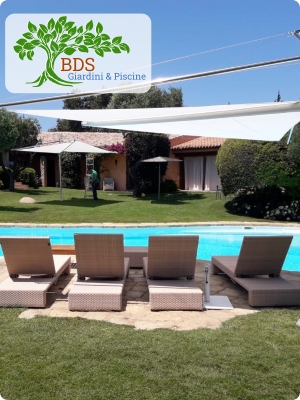 Manutenzione pulizia sanificazione salatura telonatura piscine a Porto Cervo Costa Smeralda