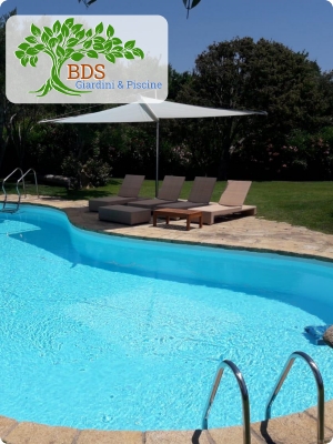 Copertura telonatura restauro manutenzione piscine in Costa Smeralda Porto Cervo Arzachena